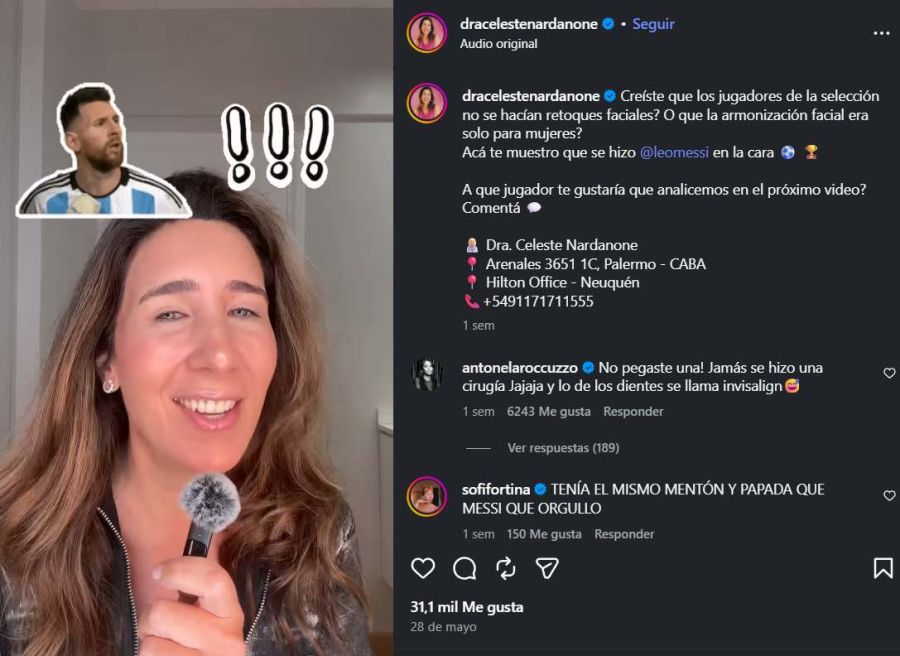 Antonela Roccuzzo explotó contra los rumores del cambio físico de Lionel Messi y aclaró el tratamiento al que se sometió