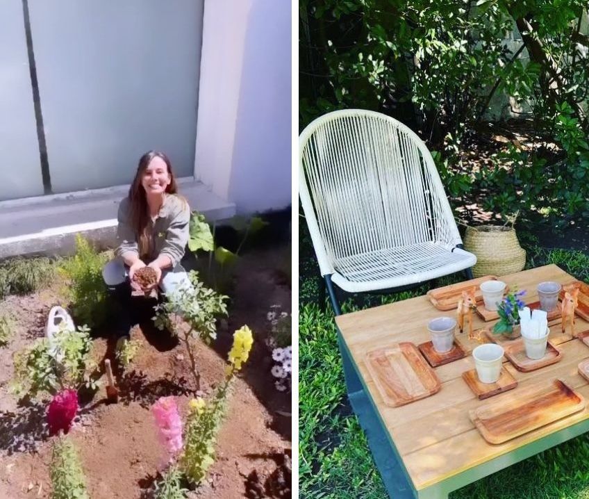 Así es la casa de Guillermo Andino y Carolina Prat: piscina, mucha madera y hasta un museo