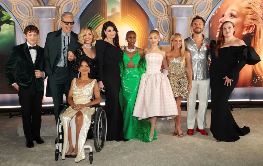 El elenco de Wicked