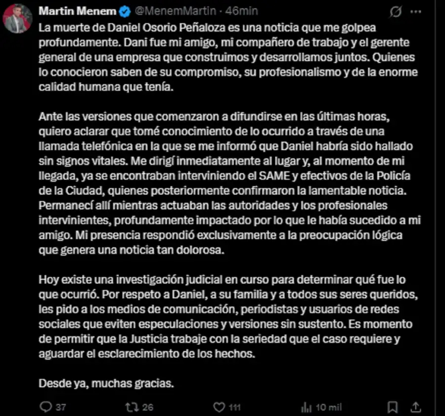 Martín Menem
