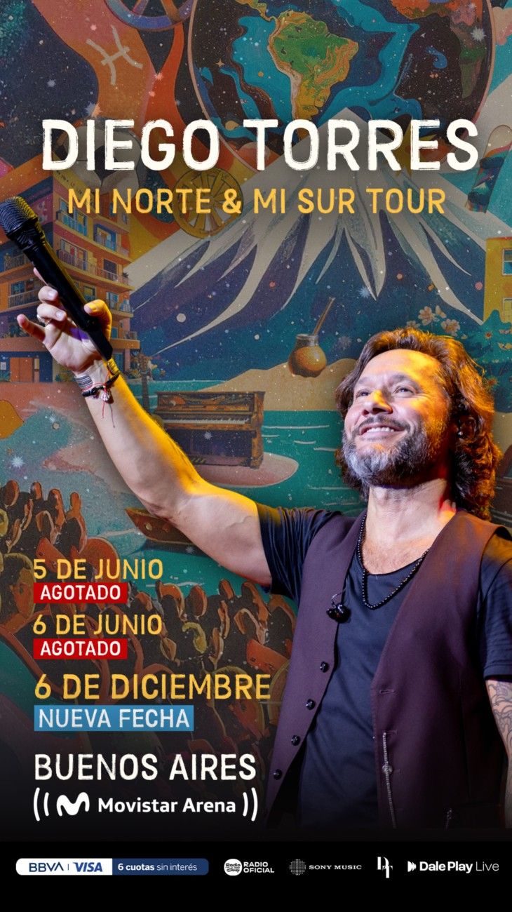 Nueva fecha de Diego Torres
