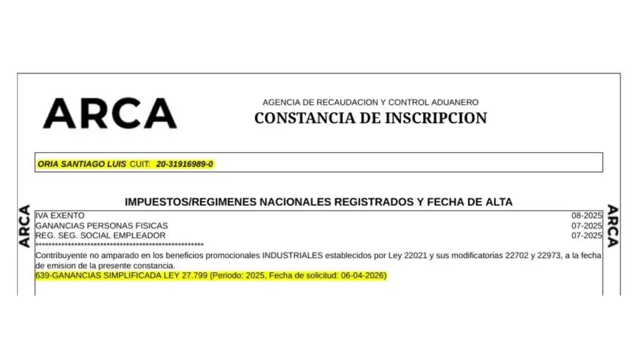 Actas de la Agencia de Recaudación y Control Aduanero (ARCA)