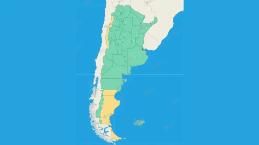 alerta amarilla nieve