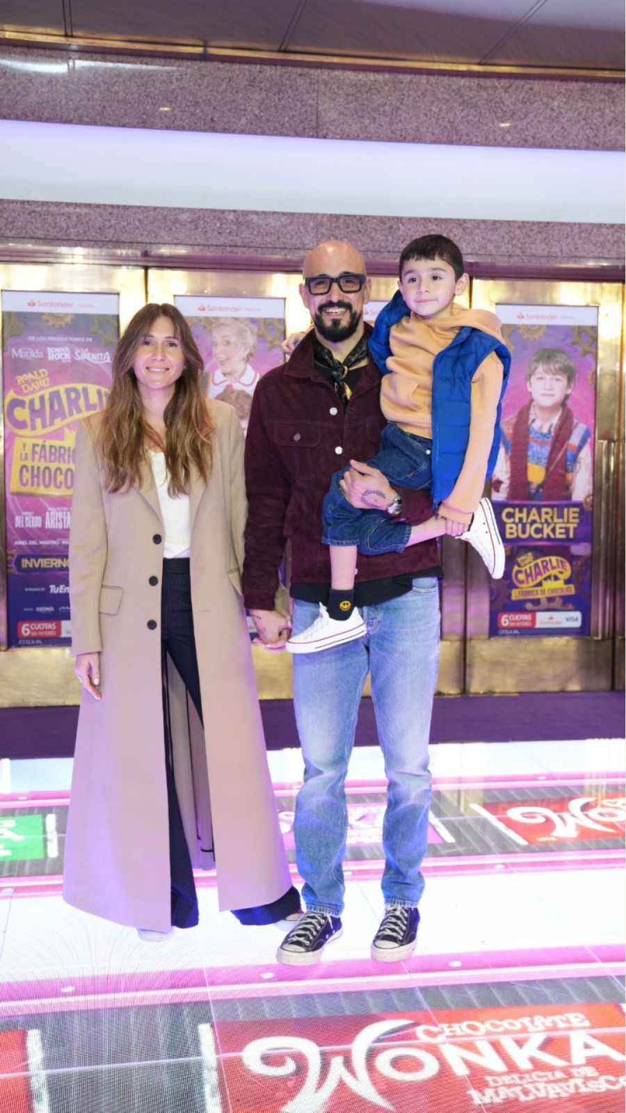 Alfombra violeta Charlie y la Fábrica de Chocolate