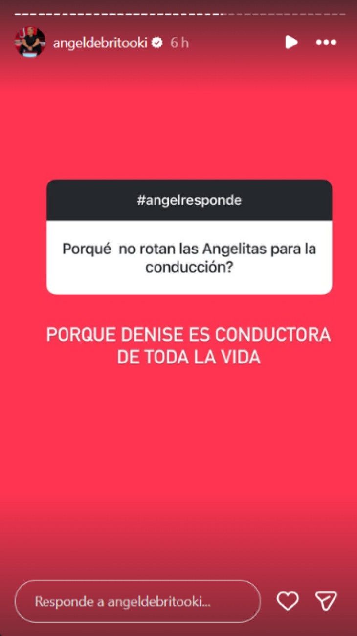 Ángel de Brito opinó sobre la conducción de Denise Dumas en LAM