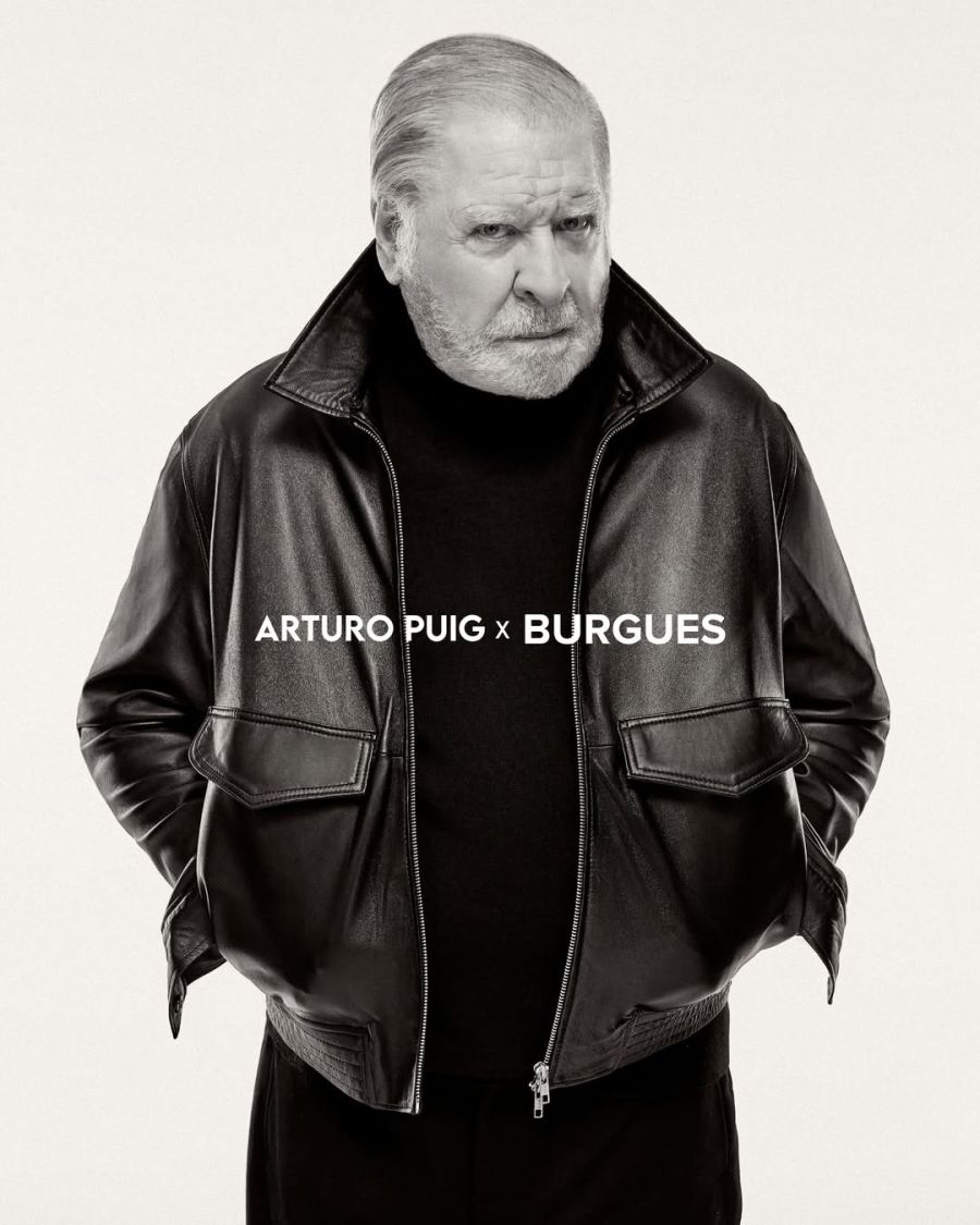 Arturo Puig debutó como modelo
