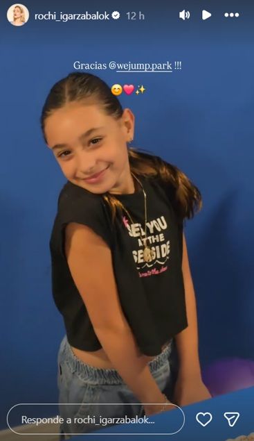 Cumpleaños de la hija de Rocío Igarzábal