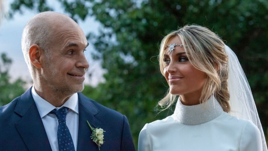 Horacio Rodríguez Larreta y Milagros Maylin