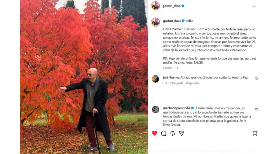 La última foto del Indio Solari 10062026