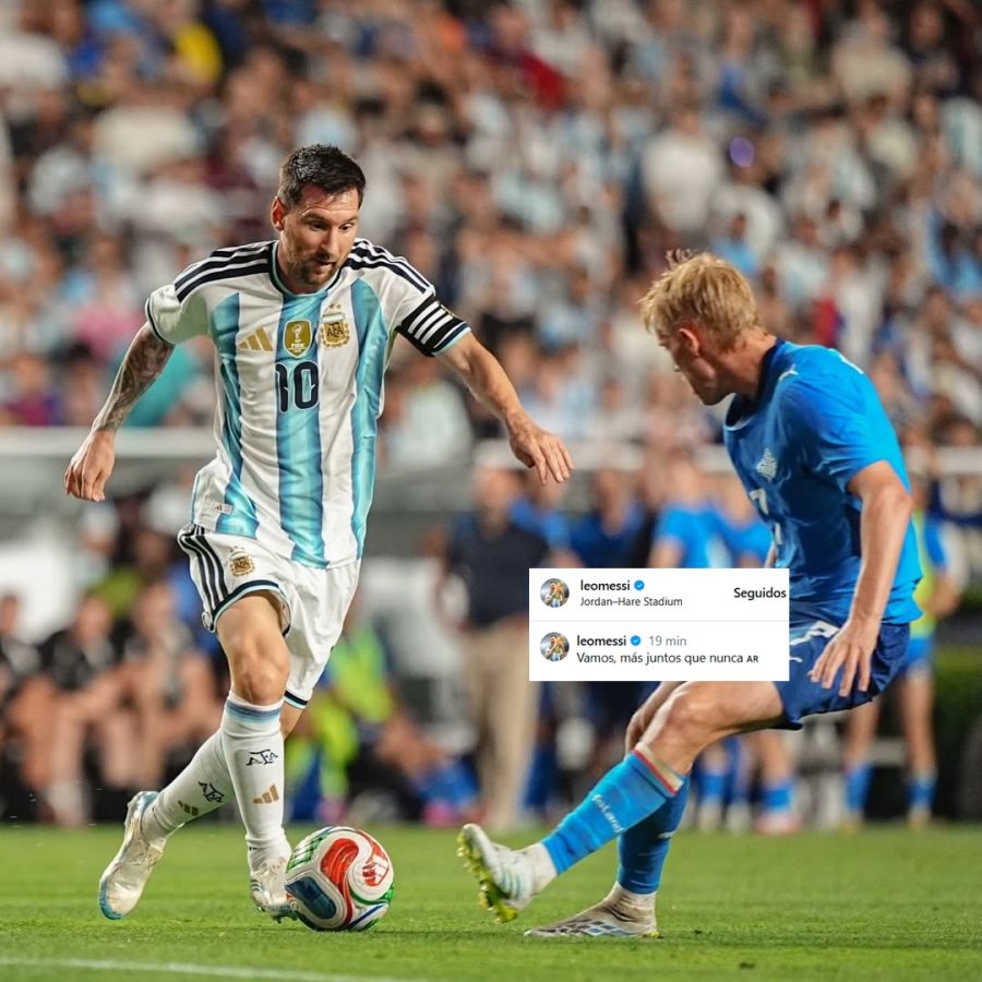Lionel Messi en Instagram