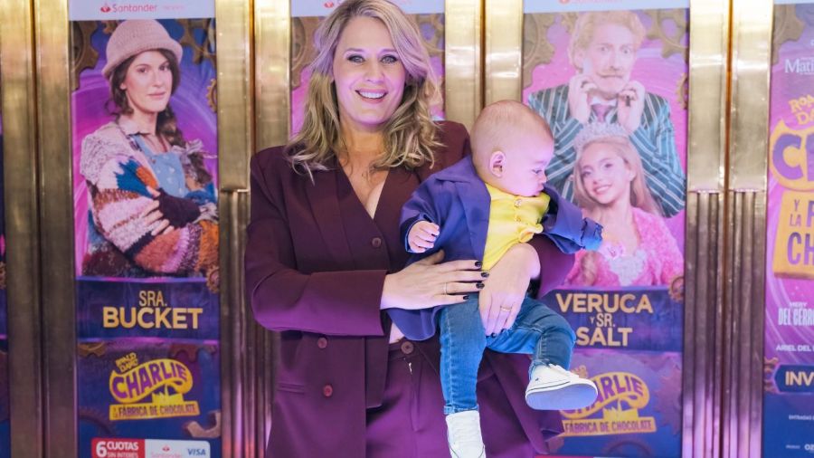 El mini look sastrero de Isidro, el hijo de Rocio Marengo, en homenaje a Willy Wonka