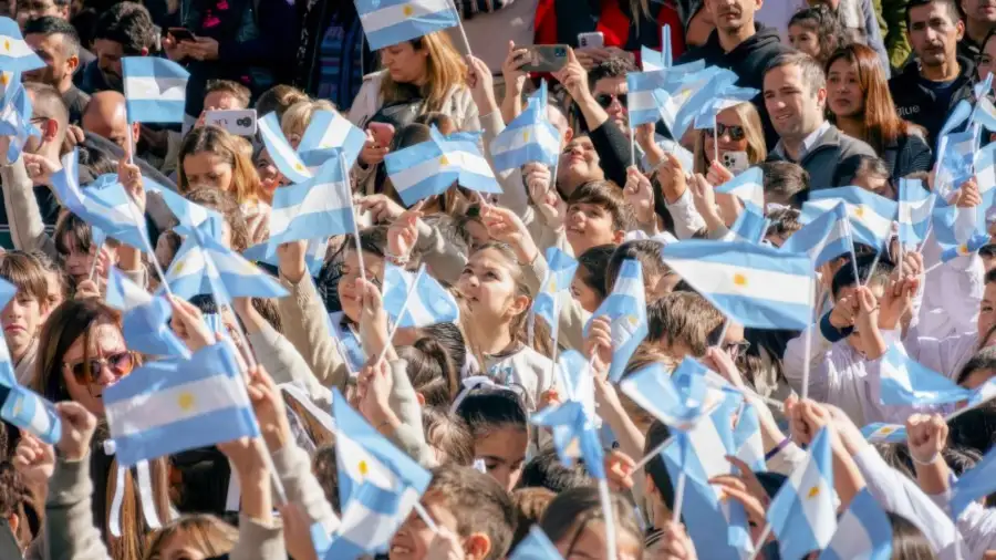 Festejos día de la bandera