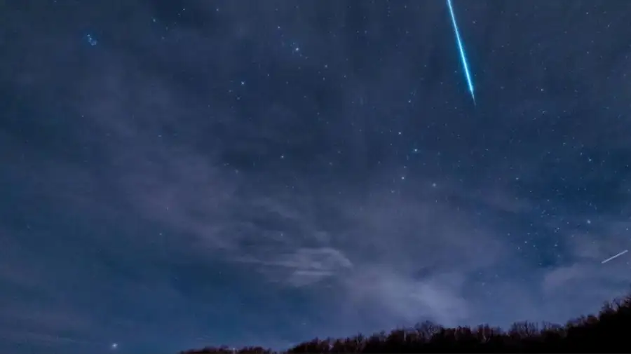 Lluvia de estrellas Ariétidas