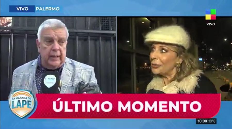 Luis Ventura y Evelyn Von Brocke