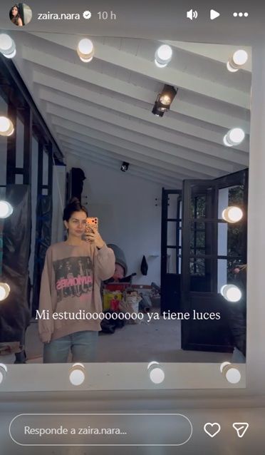 Nuevo estudio de Zaira Nara
