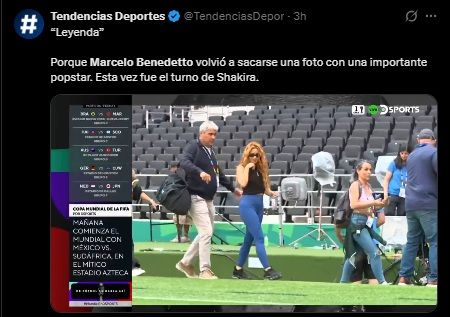 Shakira y Marcelo Benedetto