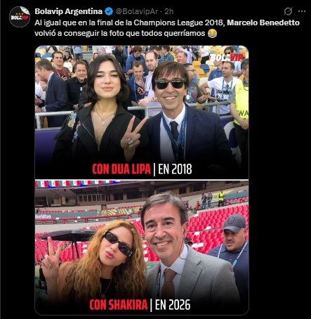 Shakira y Marcelo Benedetto