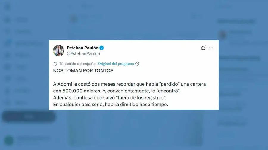X Esteban Paulón 11062026