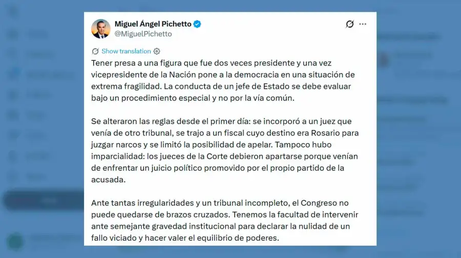 X Miguel Ángel Pichetto 11062026