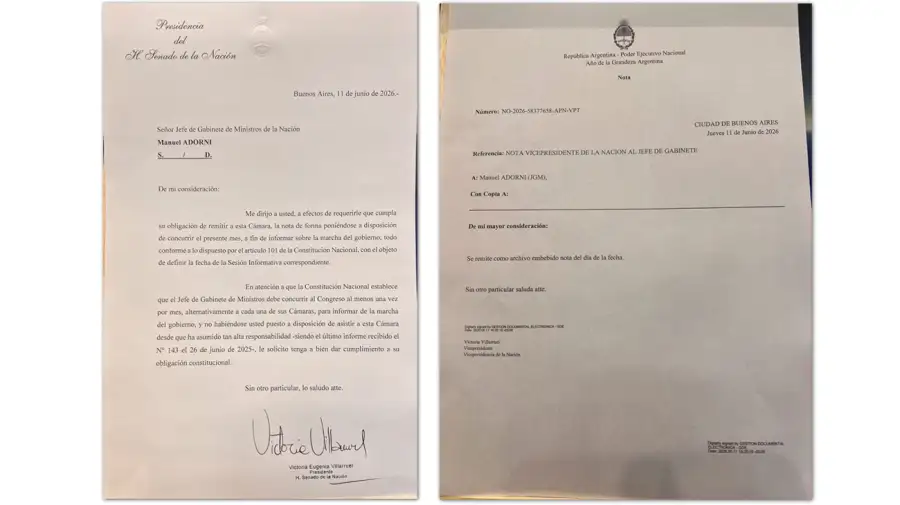 Documento Victoria Villarruel 12062026
