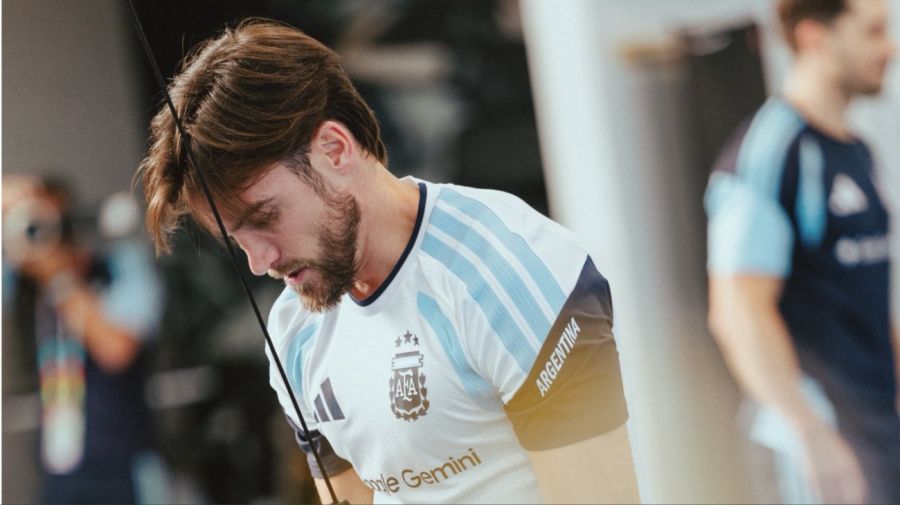 Entrenamiento de la Selección Argentina en Kansas City