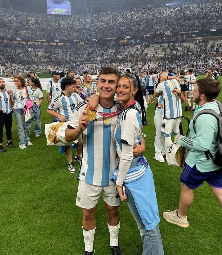 Oriana Sabatini y Paulo Dybala