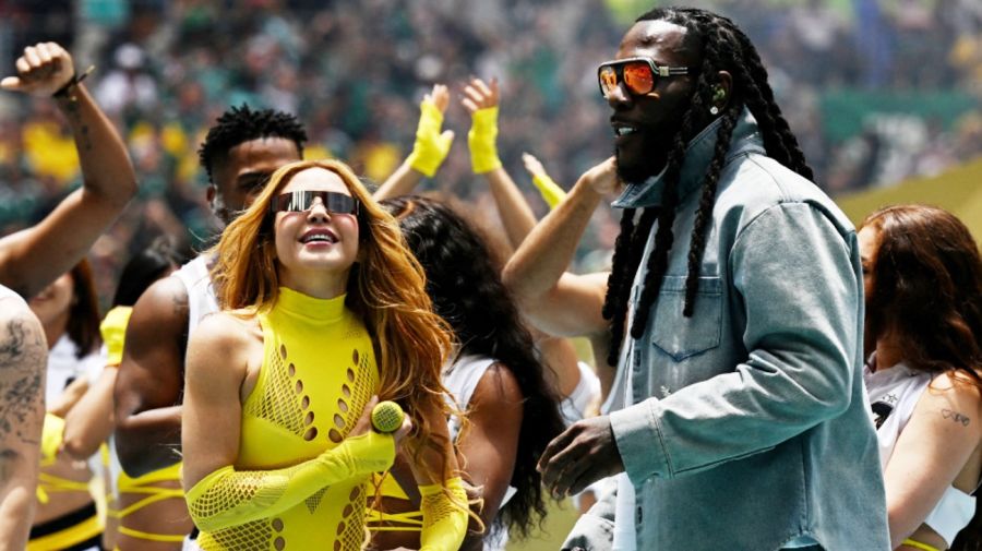 Shakira en la inauguración del Mundial 2026 en México