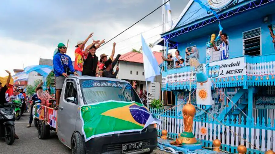 Superfan de Messi en Indonesia 12062026