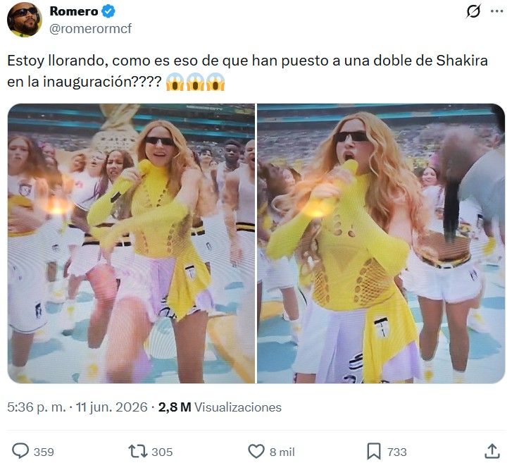 Teorías conspirativas sobre si es Shakira o no en el Mundial 2026