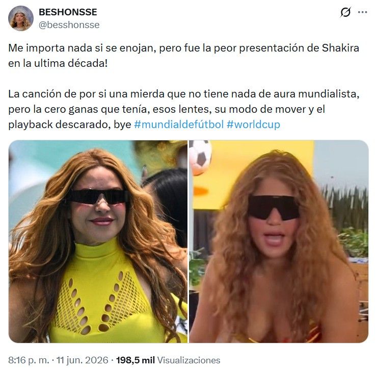 Teorías conspirativas sobre si es Shakira o no en el Mundial 2026