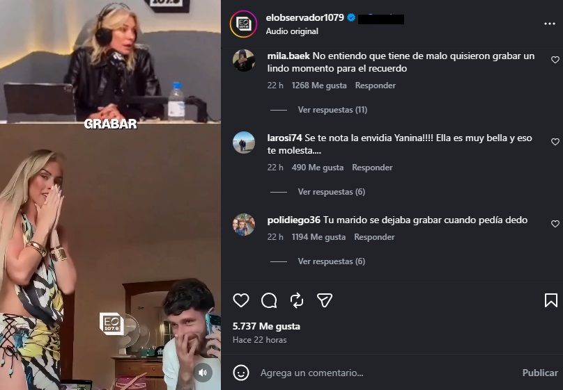 Las críticas hacia Yanina Latorre por criticar la reacción de Marcos Senesi