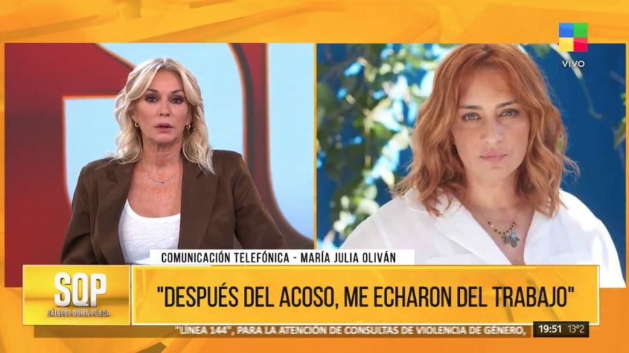 Yanina Latorre y María Julia Oliván en Sálvese quien pueda