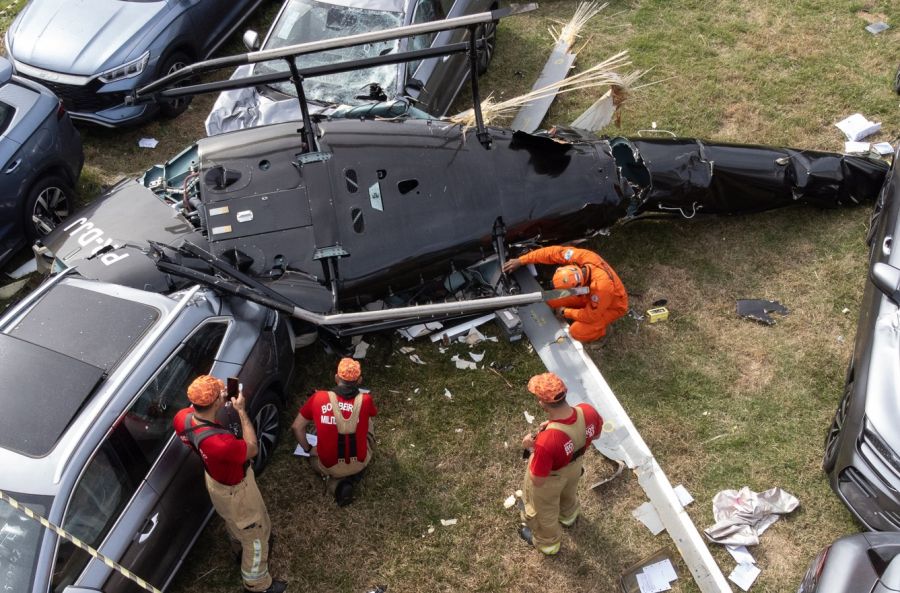Accidente en Brasil donde murieron Gaspi y Oliver Tree