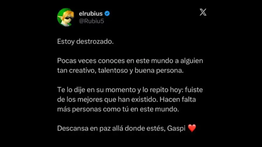 Gaspi despedida
