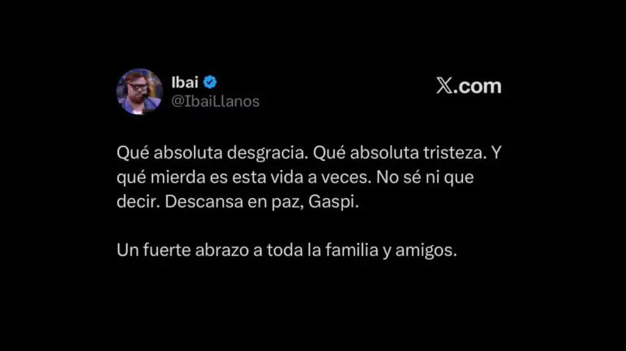 Gaspi despedida