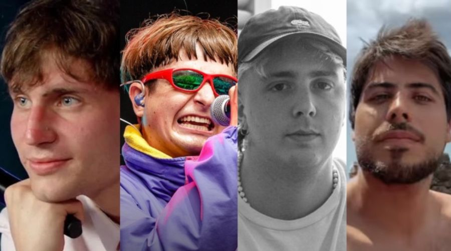 Gaspi, Oliver Tree, Lucas Vignale, Lucas Brito Chaves