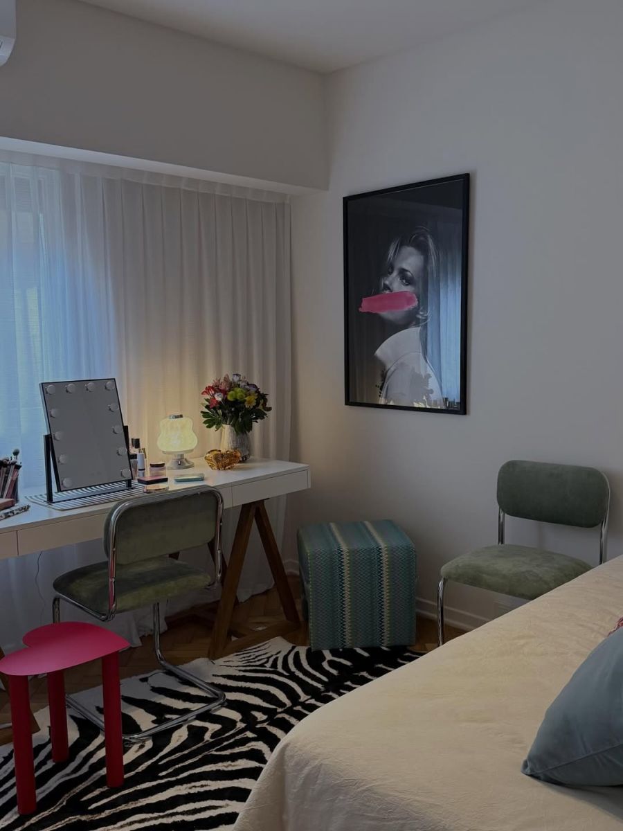 Mica Tinelli habitacion