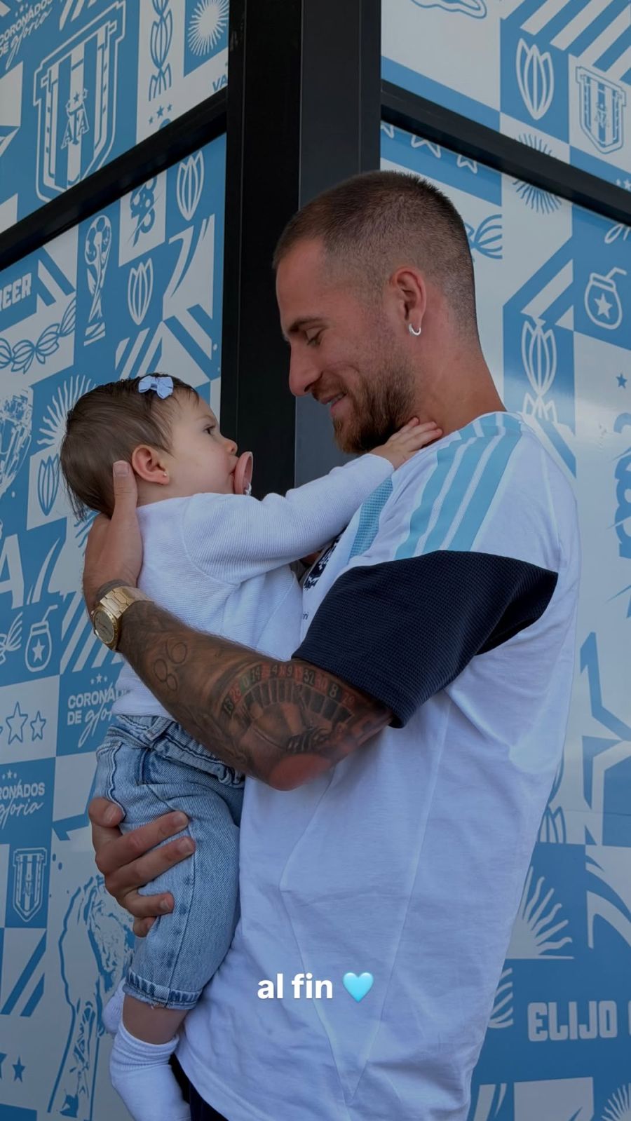 Alaia, Alexis Mac Allister y Ailén Cova en Estados Unidos