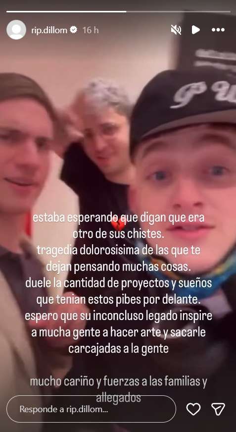 De Mario Pergolini a Juli Savioli y Marcelo Tinelli, los mensajes de despedida de famosos Gaspi tras su trágica muerte