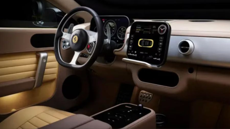 Ferrari presenta su primer superdeportivo 100% eléctrico