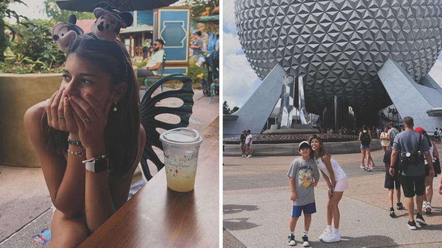 Hijos de Camila Galante en Disney