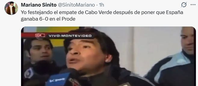 Memes España vs Cabo Verde