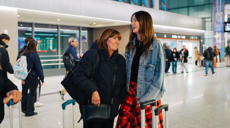 Mónica, mamá de Rodrigo De Paul y Paula Chaves