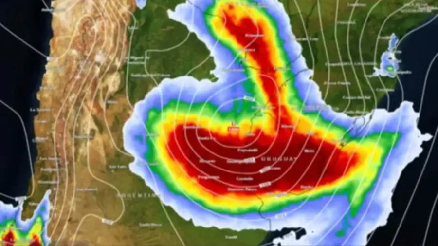 Anticipan lluvias fuertes y un episodio de ciclogénesis