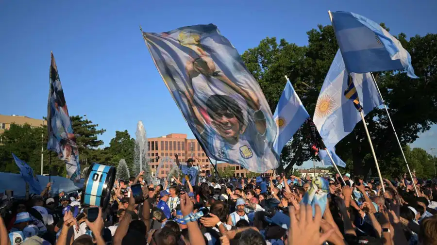 Banderazo de Argentinos en Kansas City 16062026
