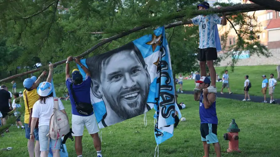 Banderazo de Argentinos en Kansas City 16062026