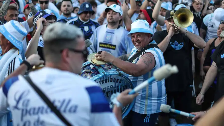 Banderazo de Argentinos en Kansas City 16062026