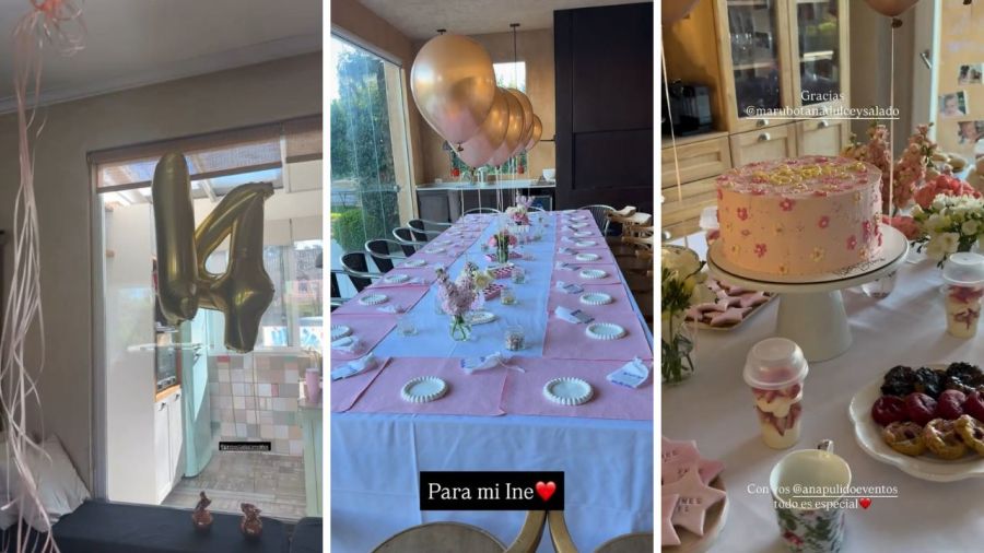 El cumpleaños de Inés, hija de Maru Botana