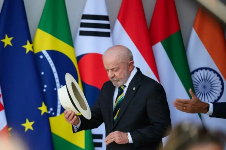 El presidente de Luiz Inácio Lula da Silva participa esta semana como invitado en la cumbre del G7