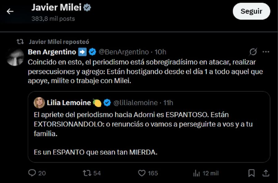 Javier Milei